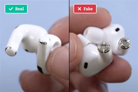 real airpods pro vs counterfeit